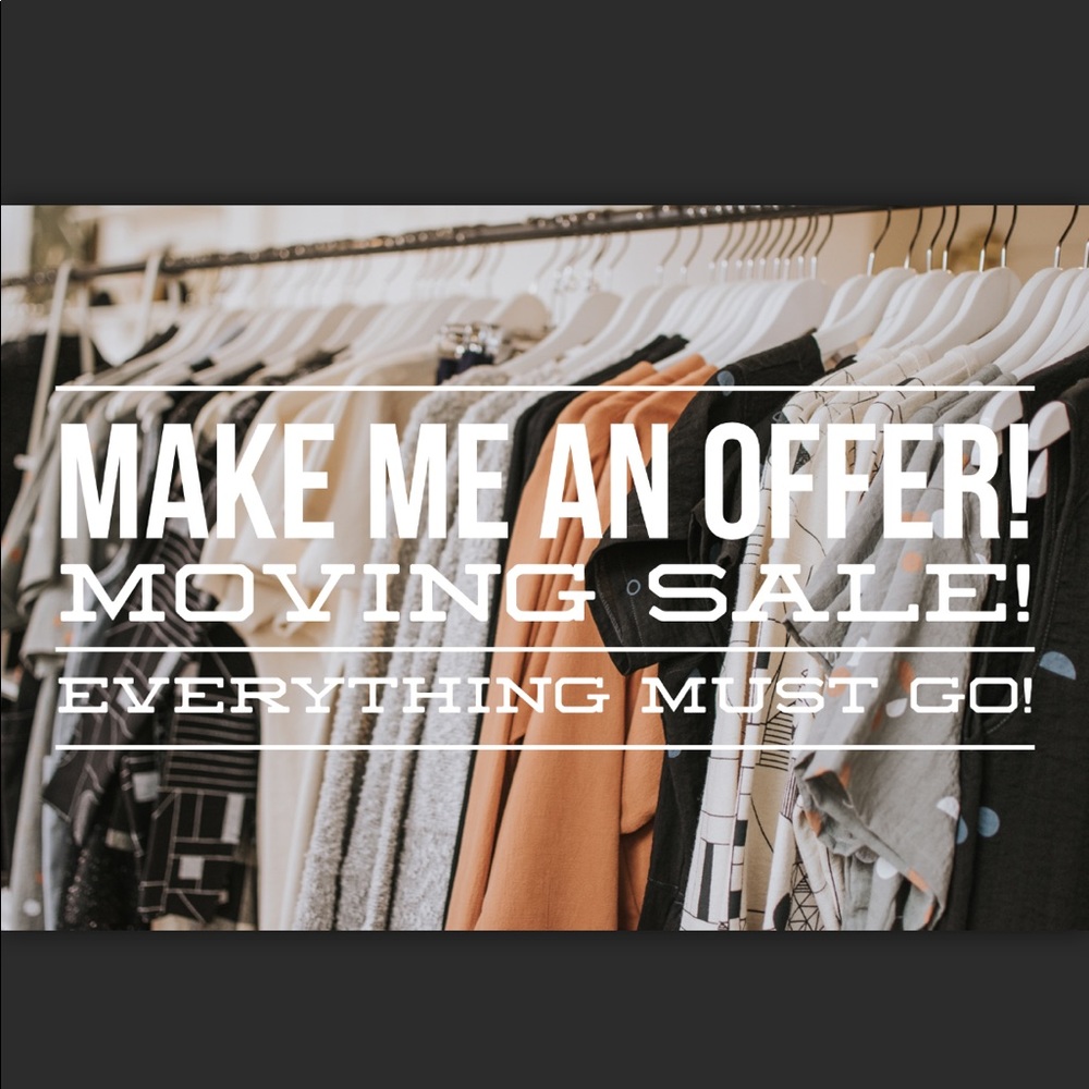 MOVING SALE!